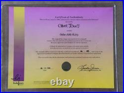 Warner Brothers Cel Not Bugs Bunny Odor-Able Kitty 40/45 Chuck Jones