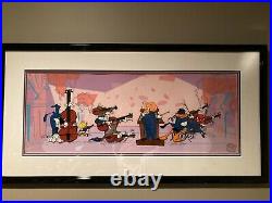 Warner Brothers Cel Quintet Bugs Bunny Daffy Duck (Rare!) Signed by Chuck Jones