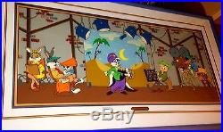 Warner Brothers Cel Soundstage Bugs Bunny Pepe Rare Signed Chuck Jones Cell