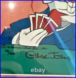 Warner Brothers Chuck Jones Cell 1991 Mississippi Hare 79/100