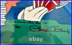 Warner Brothers Chuck Jones Cell 1991 Mississippi Hare 79/100