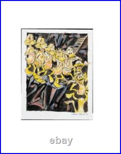 Warner Brothers-Chuck Jones Hand Signed LE Litho-Nude Duck Descending Staircase