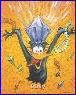 Warner Brothers-Chuck Jones-Limited Edition Canvas-Daffy Duck-I'm In The Money
