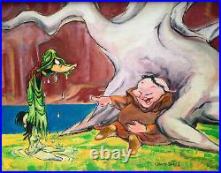 Warner Brothers-Chuck Jones-Limited Edition Canvas-Daffy/Porky-It Is To Laugh
