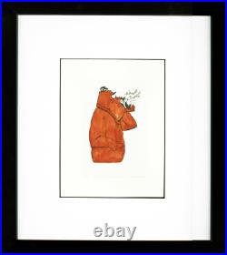 Warner Brothers-Chuck Jones-Limited Edition Etching-Marc Anthony and Kitty