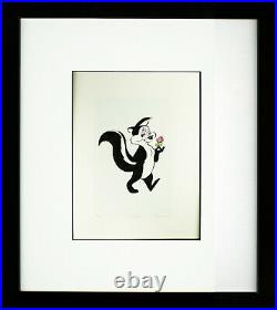 Warner Brothers-Chuck Jones-Limited Edition Etching-Pepe Le Pew