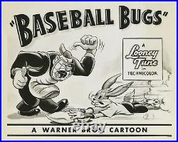 Warner Brothers-Chuck Jones Limited Edition Litho-Baseball Bugs-Bugs Bunny