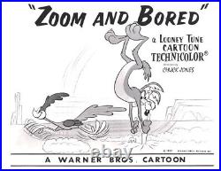 Warner Brothers-Chuck Jones Limited Edition Litho-Zoom and Bored-Wile/R. Runner