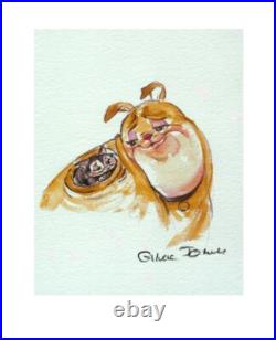 Warner Brothers-Chuck Jones-Limited Edition Paper-Marc Anthony and Kitty