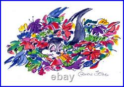 Warner Brothers-Chuck Jones-Limited Edition Paper-Pepe Le Pew-Pepe Bouquet