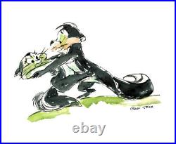 Warner Brothers-Chuck Jones-Limited Edition Paper-Pepe Le Pew-Ze Arms of Pepe