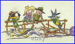 Warner Brothers-Chuck Jones-Limited Edition Paper-The Good The Bad & The Hungry