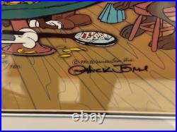 Warner Brothers Chuck Jones Next to the Last Chance Saloon Animation Cel Ltd E