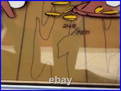 Warner Brothers Chuck Jones Next to the Last Chance Saloon Animation Cel Ltd E