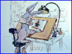 Warner Brothers-Chuck Jones-Open Edition Canvas-Bugs Bunny-Still A Stinka