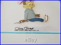 Warner Brothers Chuck Jones Signed Production Cel from the movie Stay Tuned 1992