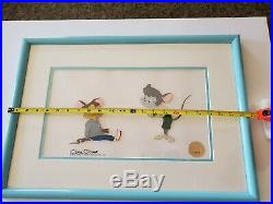 Warner Brothers Chuck Jones Signed Production Cel from the movie Stay Tuned 1992