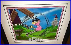 Warner Brothers Daffy Duck Cel Par None Signed by Chuck Jones Rare Edition cell