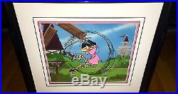 Warner Brothers Daffy Duck Cel Par None Signed by Chuck Jones Rare Edition cell