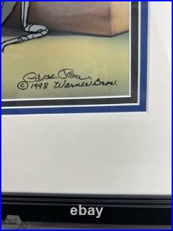 Warner Brothers LE Cel 1998 The Night Watchman #12/38 Signed by Chuck Jones COA