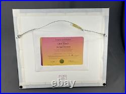 Warner Brothers LE Cel 1998 The Night Watchman #12/38 Signed by Chuck Jones COA