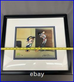 Warner Brothers LE Cel 1998 The Night Watchman #12/38 Signed by Chuck Jones COA