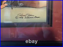 Warner Brothers LE Cel 1998 The Night Watchman 32/38 Signed by Chuck Jones