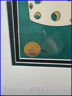 Warner Brothers LE Cel 2001 Roughly Squeaking #6/46 Signed by Chuck Jones COA
