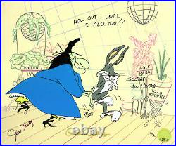 Warner Brothers-Limited Edition Cel-Bewitched Bunny-Witch Hazel, Bugs-Sign Foray