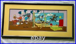 Warner Brothers Limited Edition Cel Birth of a Notion Signed By Chuck Jones