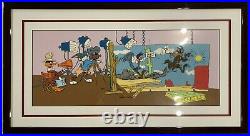 Warner Brothers Limited Edition Cel Birth of a Notion Signed By Chuck Jones