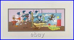 Warner Brothers Limited Edition Cel Birth of a Notion Signed By Chuck Jones