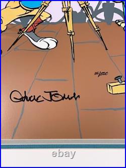 Warner Brothers Limited Edition Cel Birth of a Notion Signed By Chuck Jones