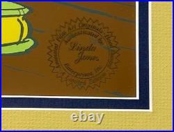 Warner Brothers Limited Edition Cel Birth of a Notion Signed By Chuck Jones