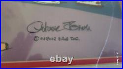 Warner Brothers Limited Edition Cel Chuck Jones Signed 33/500 Duck Dodgers Bugs