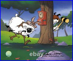 Warner Brothers-Limited Edition Cel-Ewe Thief! -Wile Coyote and Sheepdog