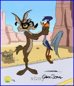 Warner Brothers-Limited Edition Cel-Opticular Successimus-Wile+Road Runner