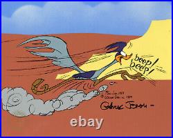 Warner Brothers-Limited Edition Cel- Road Runner- Signed by Chuck Jones