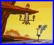 Warner Brothers-Limited Edition Cel-Zoom and Board II-Wile Coyote + Road Runner