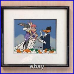 Warner Brothers Production Cel Art Signed Chuck Jones Looney Tunes Bugs Bunny