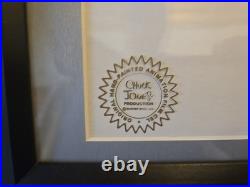 Wb Elmer Fudd Production Animation Cel Framed Chuck Jones Era
