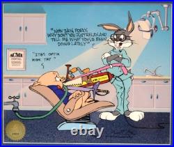 What a Mouthful Limited Edition Animation Cel by Chuck Jones signed