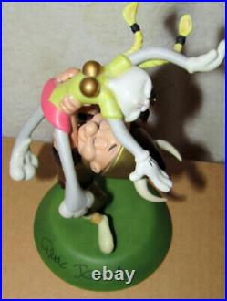 What's Opera Doc Bugs Bunny Elmer Fudd Chuck Jones Signed 1997 Goebel Figurine