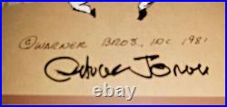 Whats Opera Doc Bugs Bunny As Brunnhilde Signed Chuck Jones Framed Cel #56/200
