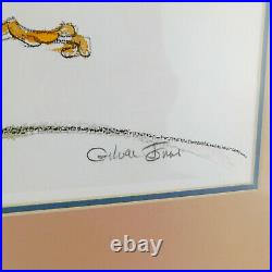 Wile Coyote Roadrunner Chuck Jones Signed Rare Art Limited Edition Giclee