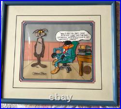 Wile E. Coyote COURTROOM Lawyer CHUCK JONES CEL Signed Limited Edition Art Cell