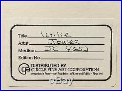 Wile E Coyote Chuck Jones Signed Production Cel JC 4652
