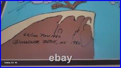 Wile E. Coyote & Road Runner Limited Edition Cel 65/100 Signed Chuck Jones COA