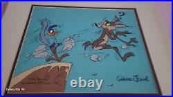 Wile E. Coyote & Road Runner Limited Edition Cel 65/100 Signed Chuck Jones COA