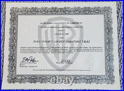 Wile E Coyote Warner Bros Chuck Jones Signed 1979 Looney Tales Animation Cel Loa